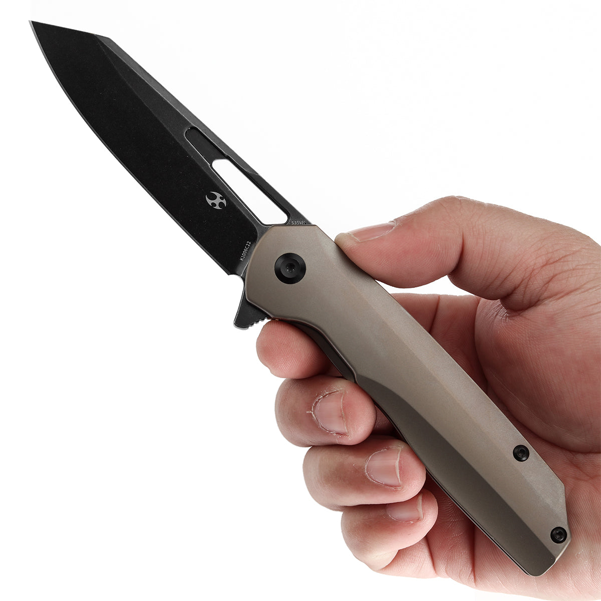KANSEPT Shard  CPM-S35VN钢  钛手柄   K1006C22  1200