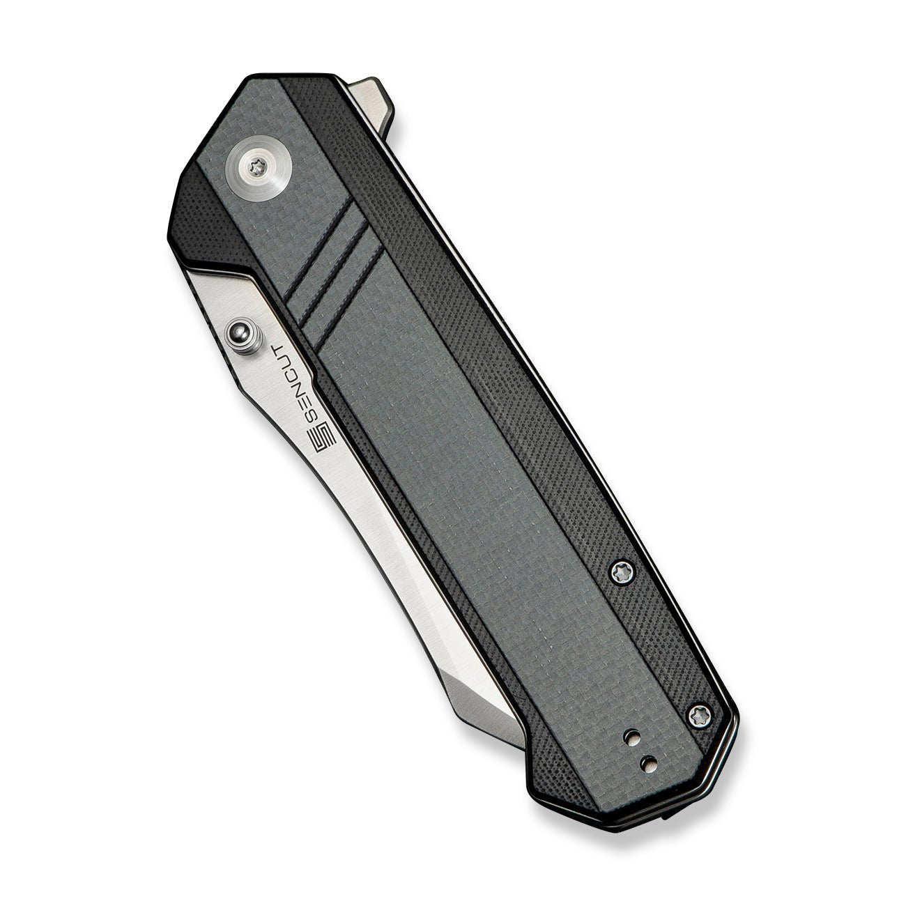 SENCUT Draxor  9Cr18MoV钢  G10手柄  S24035-3  灰色  300