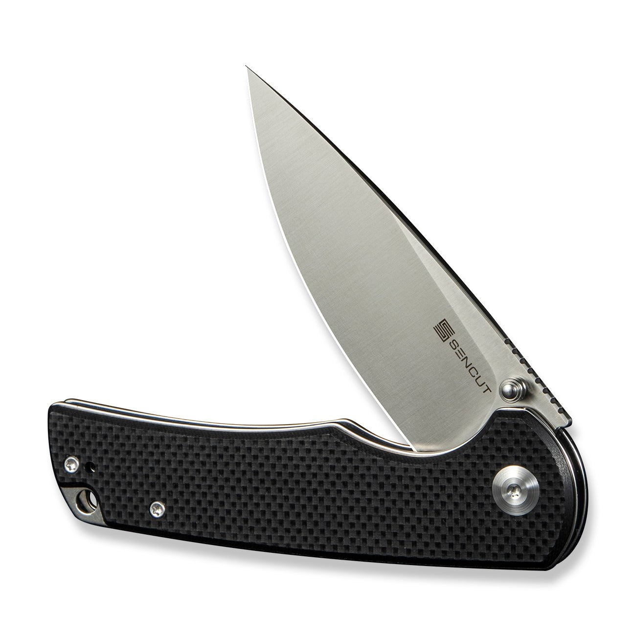 SENCUT Praktisk   9Cr18MoV钢  G10手柄  S24019-1  黑色  300