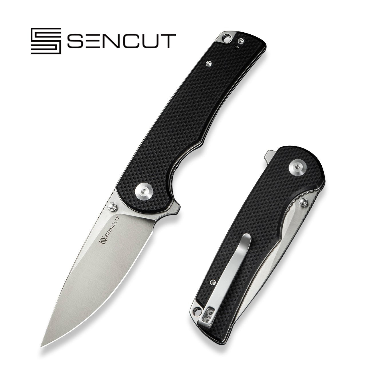 SENCUT Praktisk   9Cr18MoV钢  G10手柄  S24019-1  黑色  300