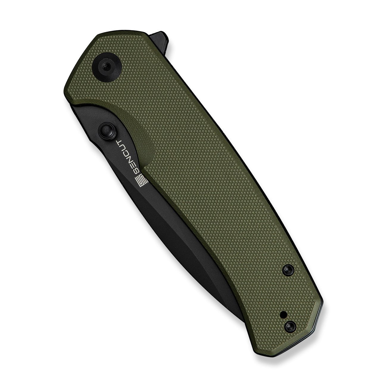 SENCUT Skarnax   9Cr18MoV钢  G10手柄  S24025-2   绿色   300