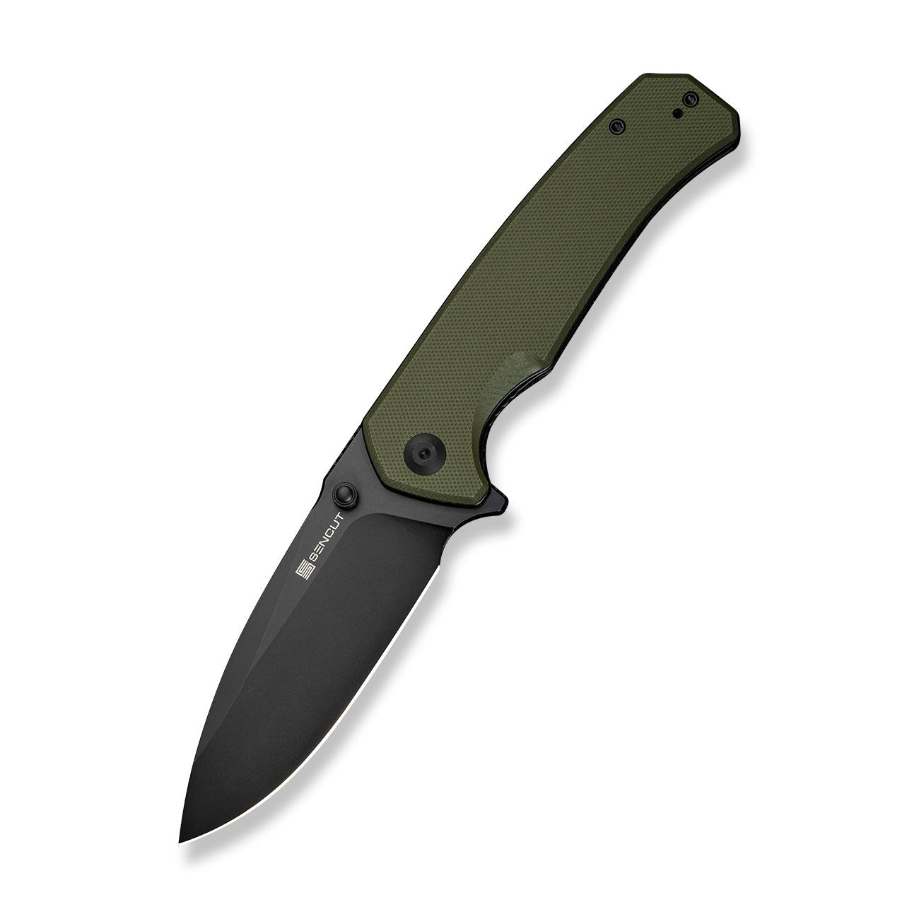 SENCUT Skarnax   9Cr18MoV钢  G10手柄  S24025-2   绿色   300