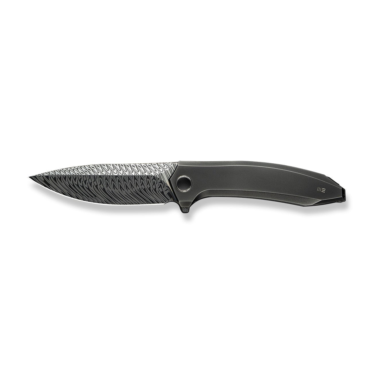 WEKNIFE Acuminal  Damasteel钢  钛手柄  WE23070-DS1  钛灰色   6000