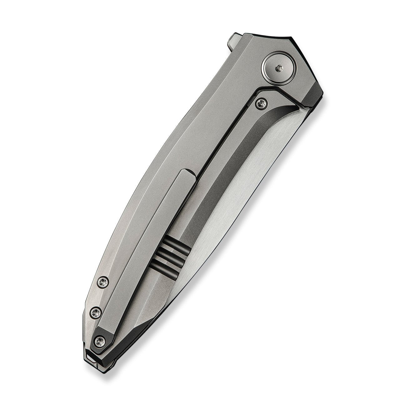 WEKNIFE Acuminal  Vanax钢  钛手柄  WE23070-2  钛原色  3000