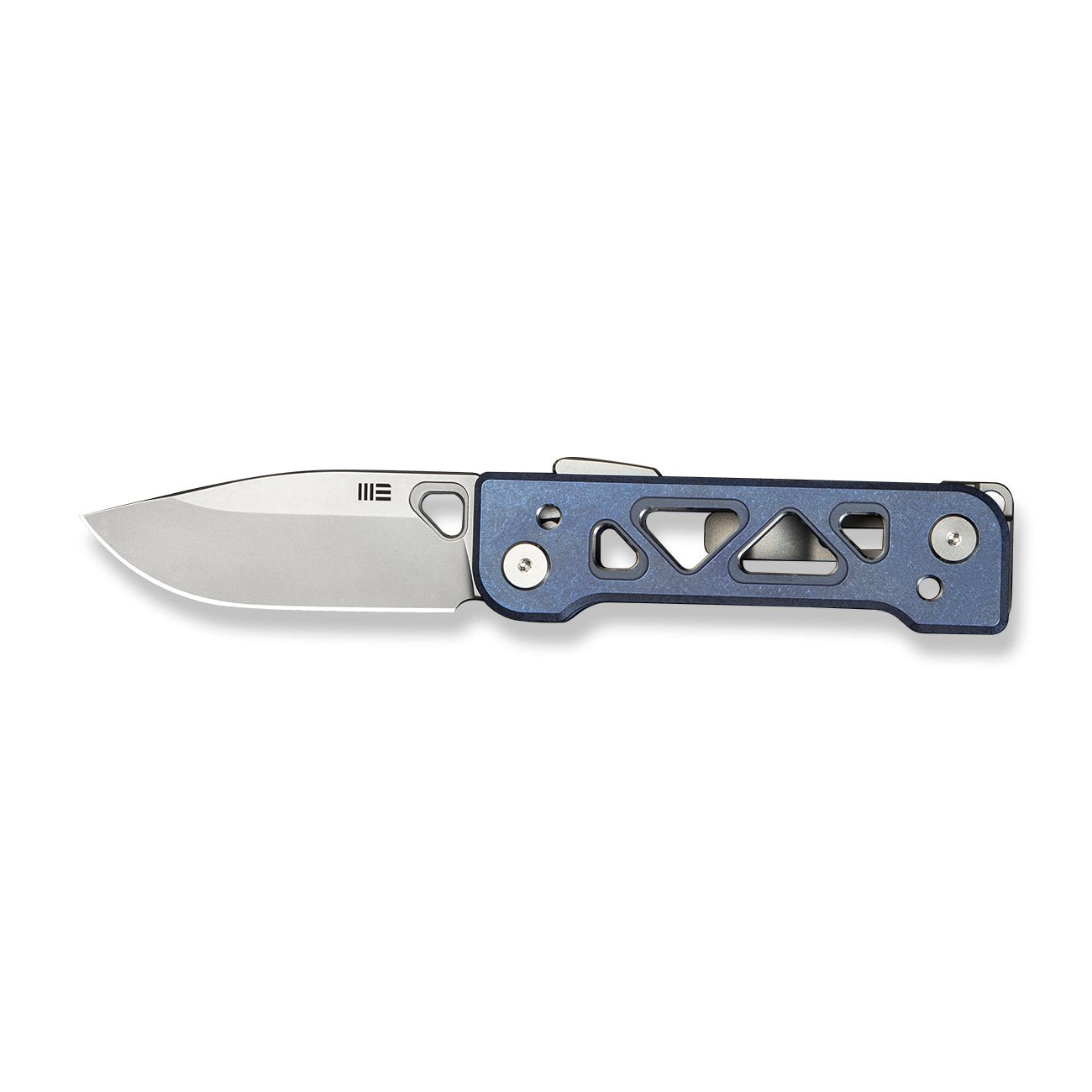 WEKNIFE Tyro CPM 20CV钢  钛手柄  WE24001-4  钛蓝色  2000
