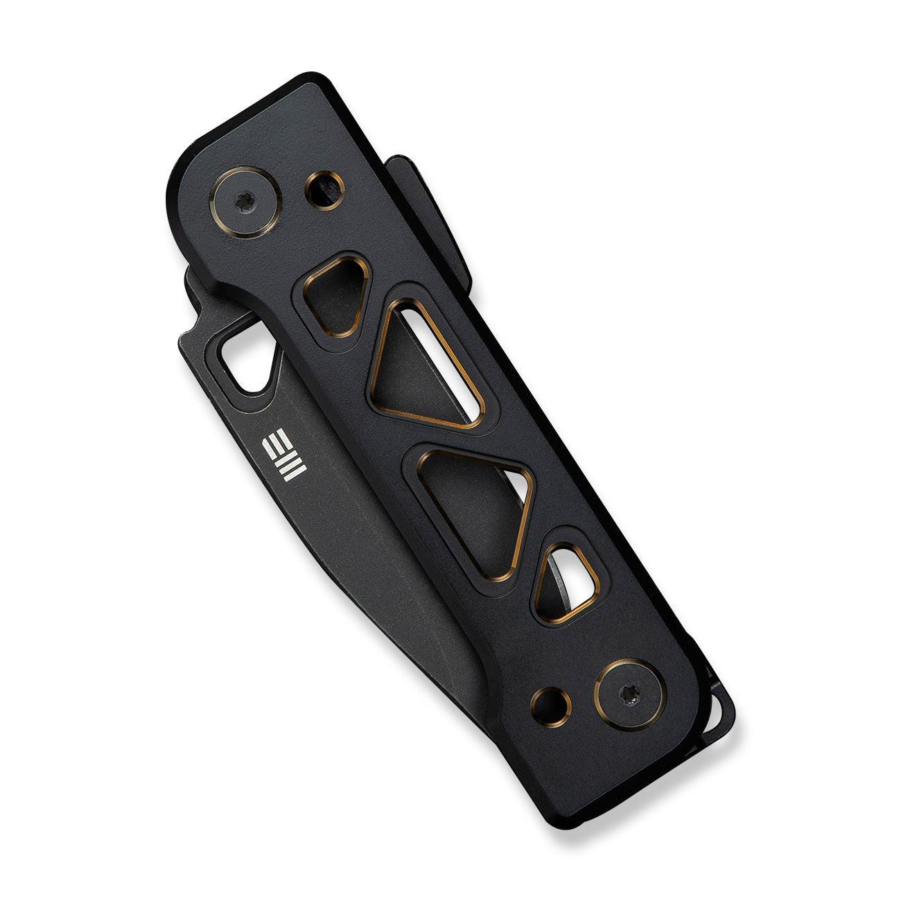 WEKNIFE Tyro  CPM 20CV钢  钛手柄  WE24001-1   钛黑色   2000