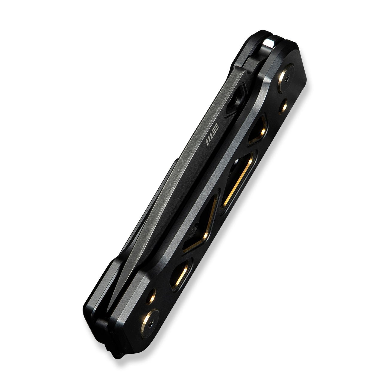 WEKNIFE Tyro  CPM 20CV钢  钛手柄  WE24001-1   钛黑色   2000