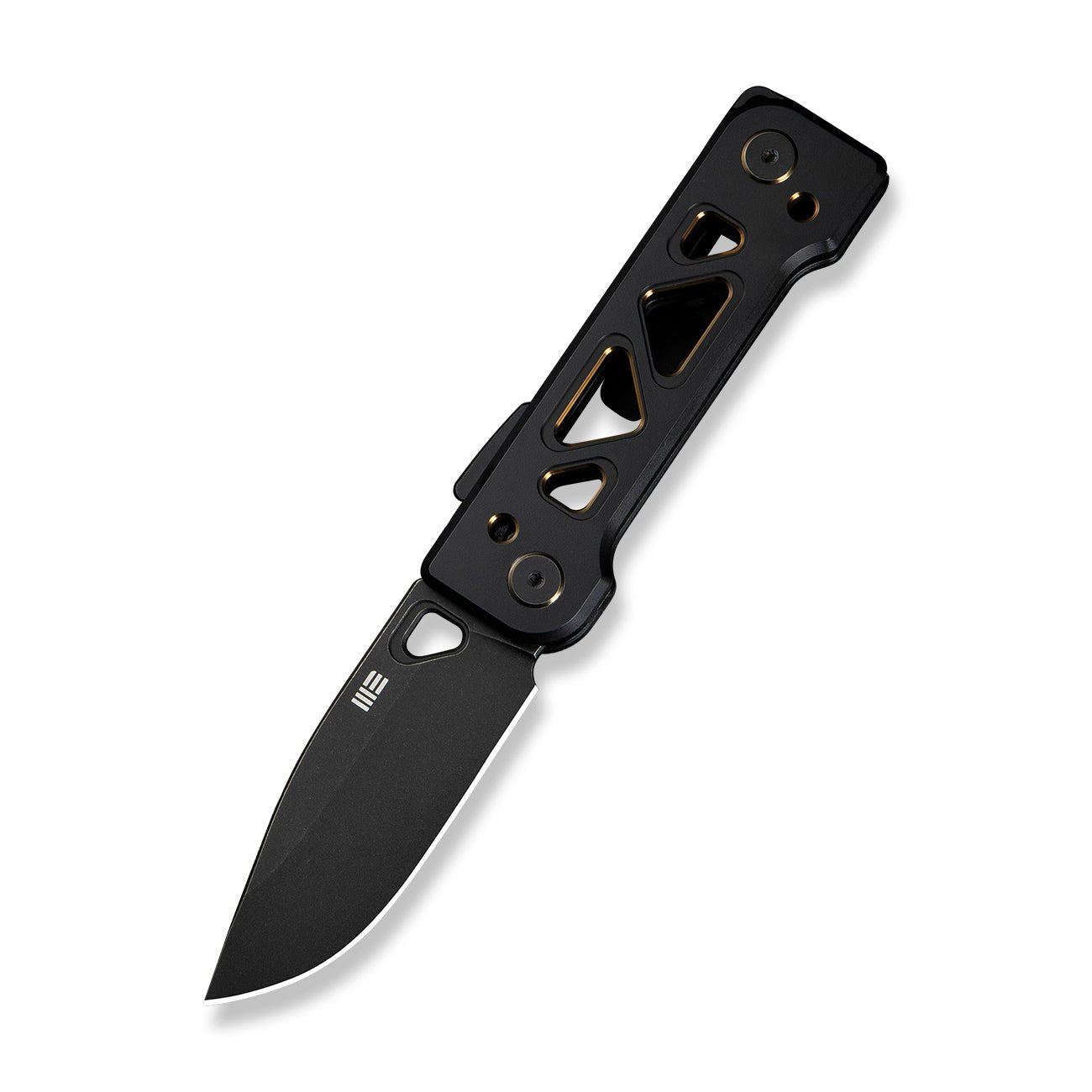 WEKNIFE Tyro  CPM 20CV钢  钛手柄  WE24001-1   钛黑色   2000