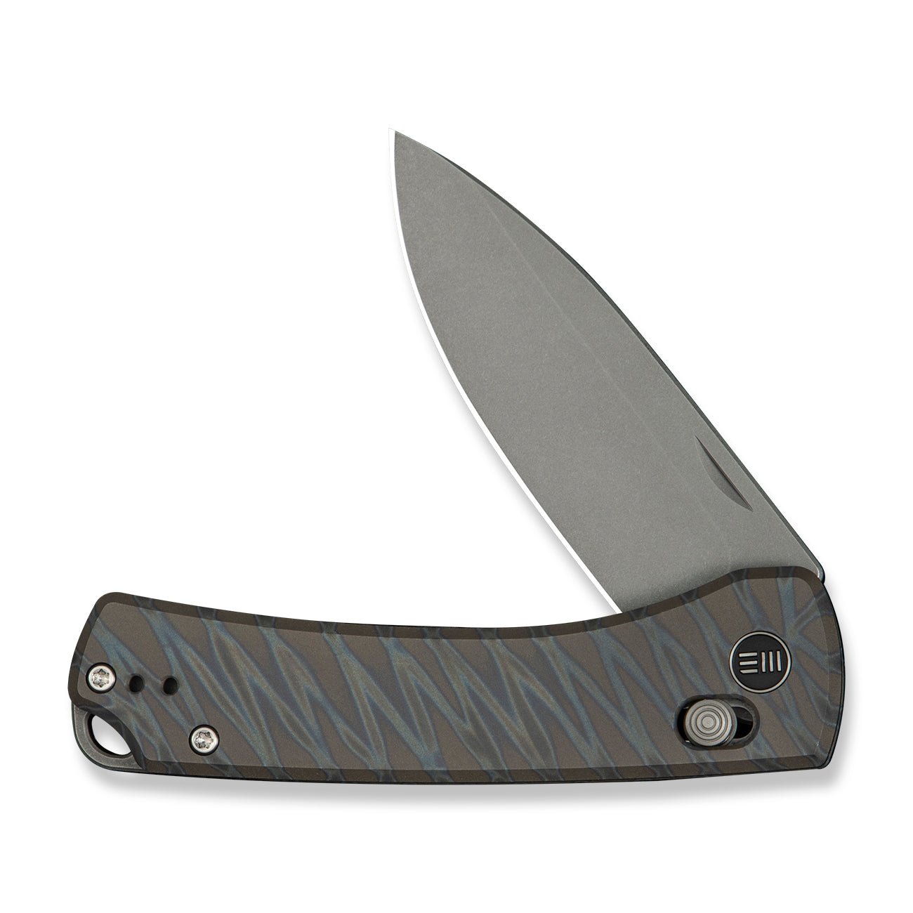 WEKNIFE Nightblade CPM 20CV钢  钛手柄  WE22046-3  钛灰色  1500