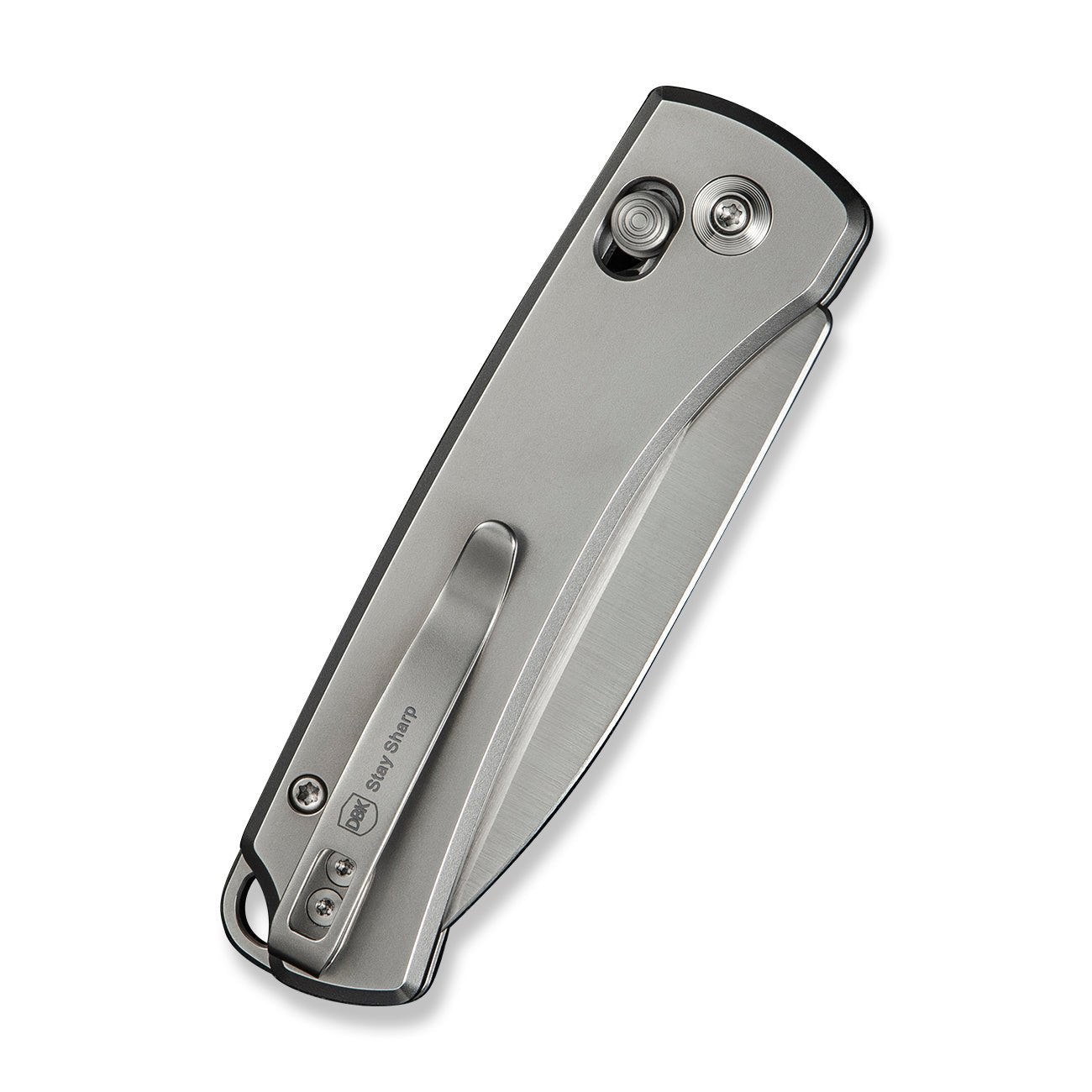 WEKNIFE Nightblade CPM 20CV钢  钛手柄  WE22046-2  钛原色  1580