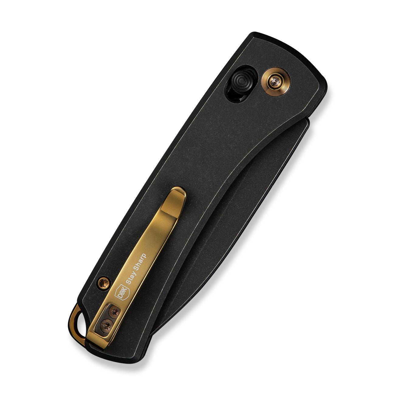 WEKNIFE Nightblade  CPM 20CV钢  钛手柄  WE22046-1  钛黑色 1400
