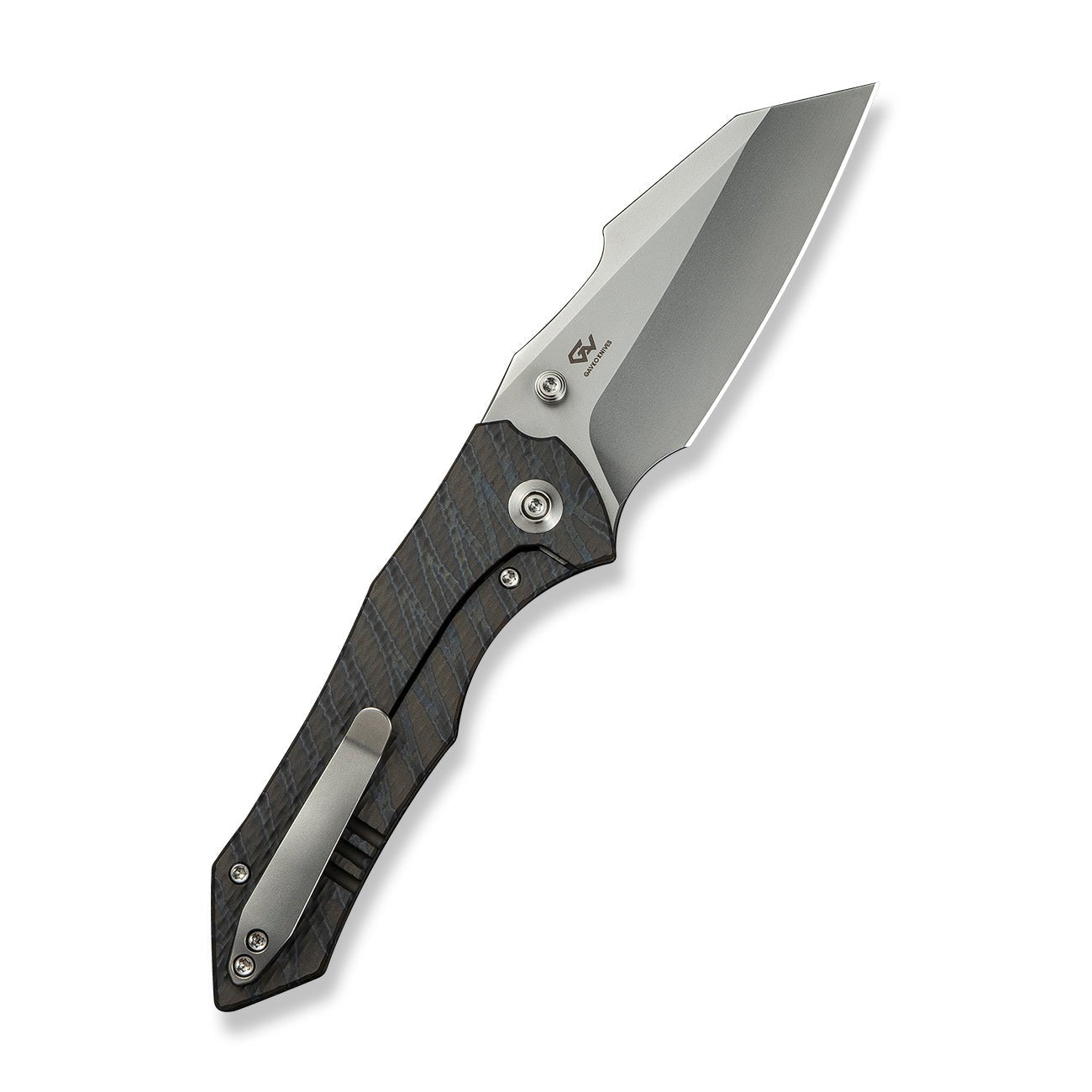 WEKNIFE   High-Fin XL  CPM 20CV钢  钛手柄  WE24010-4  钛黑色  2380