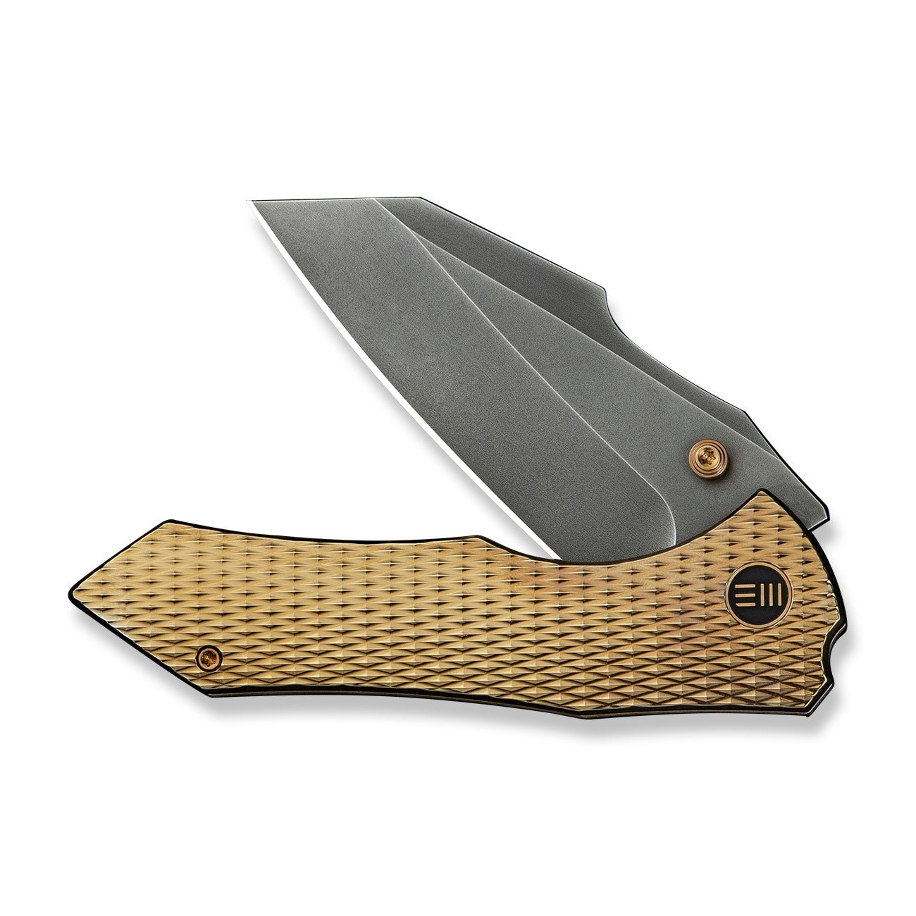 WEKNIFE   High-Fin XL  CPM 20CV钢  钛手柄  WE24010-3  钛黄色  2300
