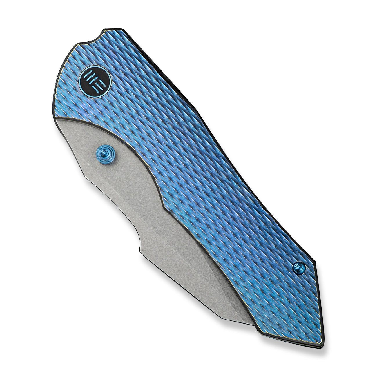 WEKNIFE   High-Fin XL  CPM 20CV钢  钛手柄  WE24010-2  钛蓝色  2200