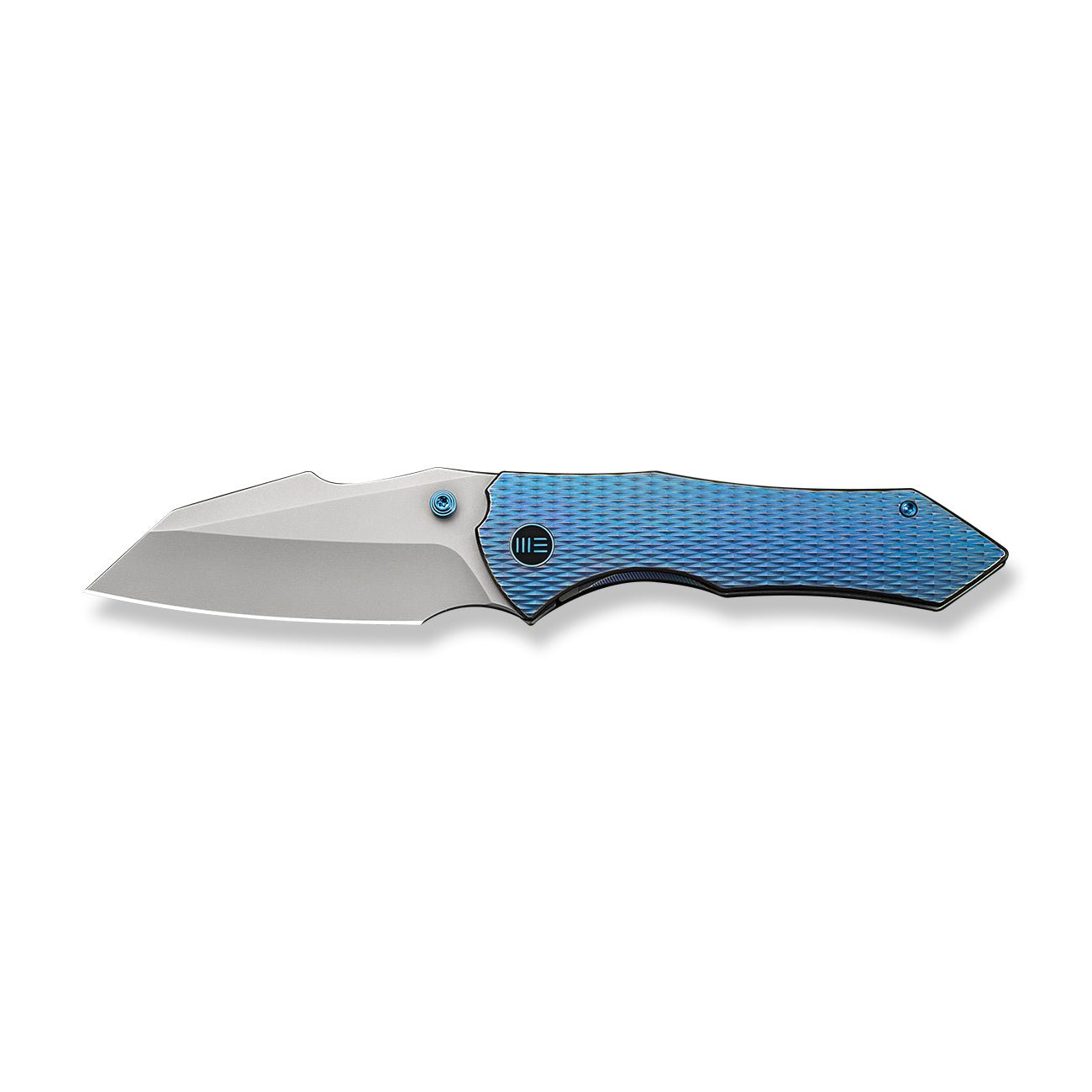 WEKNIFE   High-Fin XL  CPM 20CV钢  钛手柄  WE24010-2  钛蓝色  2200