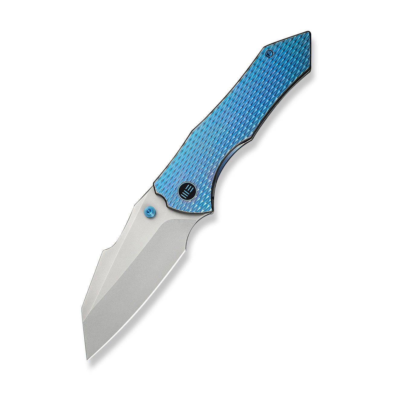 WEKNIFE   High-Fin XL  CPM 20CV钢  钛手柄  WE24010-2  钛蓝色  2200
