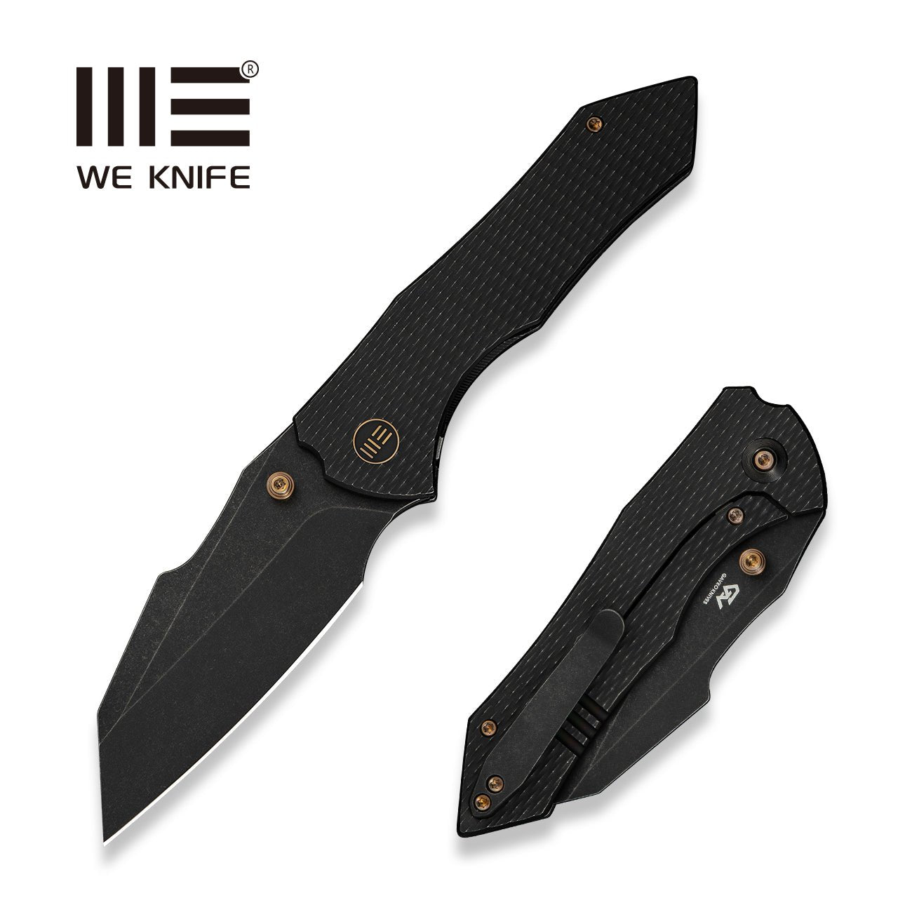WEKNIFE   High-Fin XL  CPM 20CV钢  钛手柄  WE24010-1  钛黑色  2200
