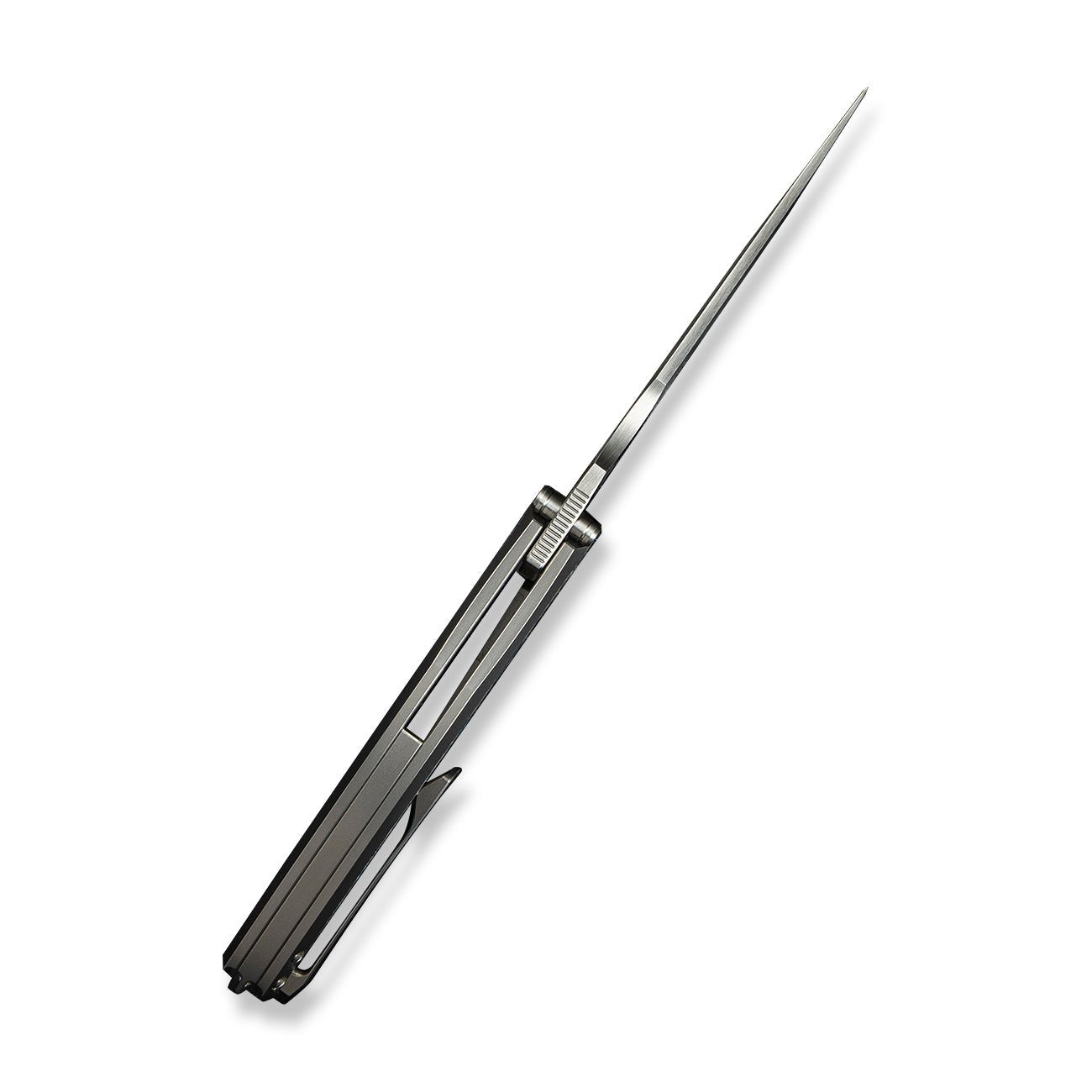 WEKNIFE Quinseris  M390钢  钛+碳纤维手柄  WE23093-4  钛蓝色  3400