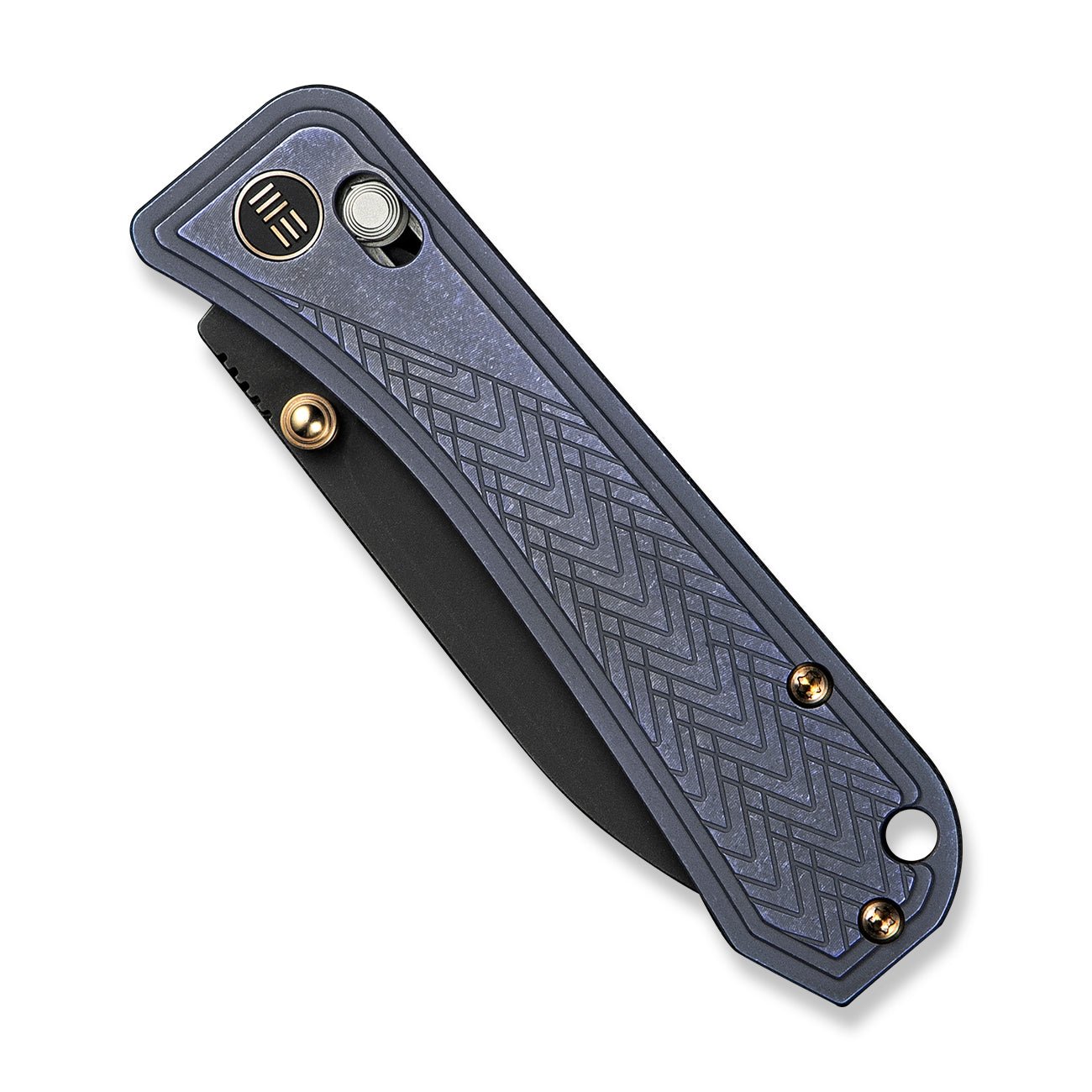WEKNIFE Bougie Banter  CPM S45VN钢  钛手柄  WE24009-1  钛蓝色  1800