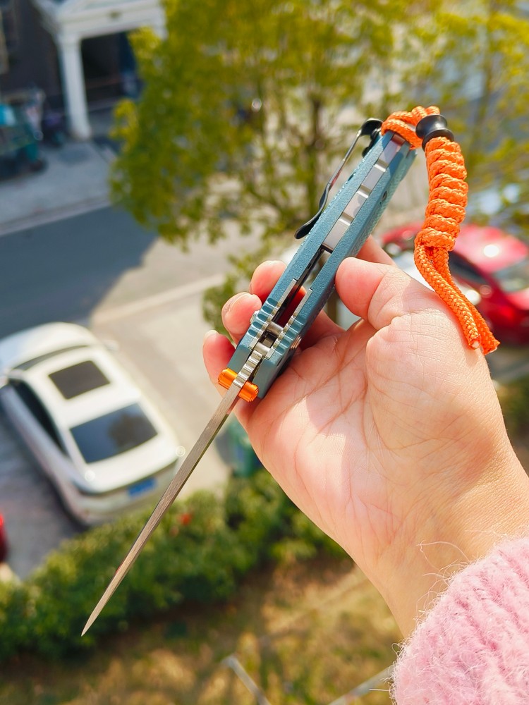 【已出】Benchmade Water Mini Adira MagnaCut钢 Grivory尼龙柄 18065 蓝色 1100