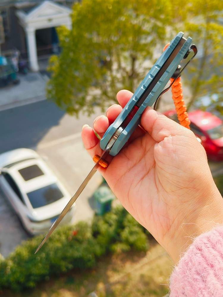 【已出】Benchmade Water Mini Adira MagnaCut钢 Grivory尼龙柄 18065 蓝色 1100