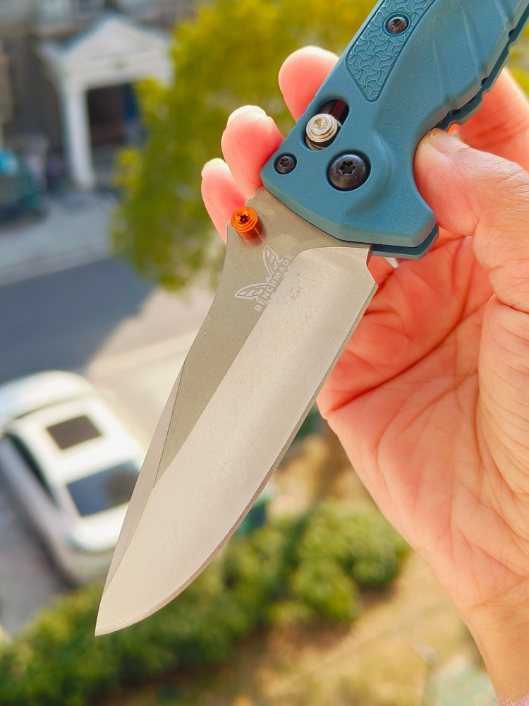 【已出】Benchmade Water Mini Adira MagnaCut钢 Grivory尼龙柄 18065 蓝色 1100