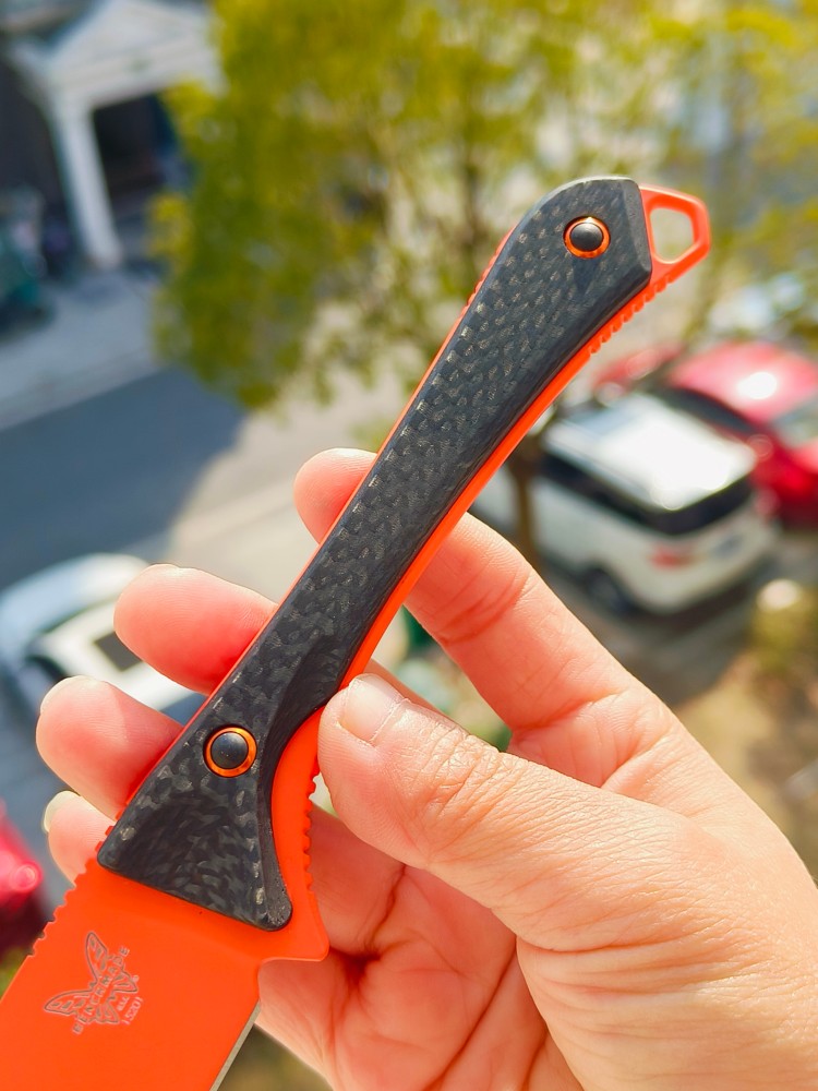 【寄售】Benchmade 15201OR S30V钢 碳纤维贴片 1200