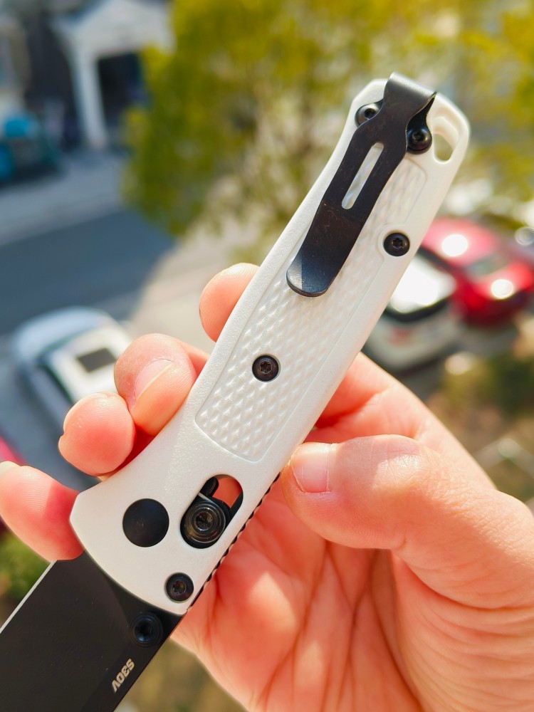 【已出】Benchmade 533Bk-1 S30V钢 尼龙柄 白色 800