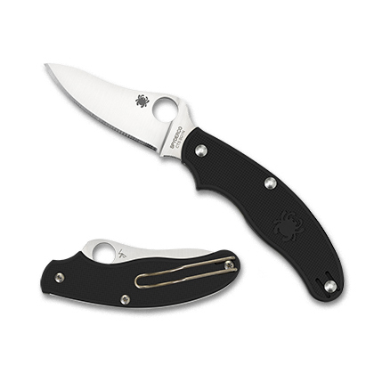 Spyderco  C94PBK3    CTS BD1N钢    FRN尼龙手柄   黑色   540