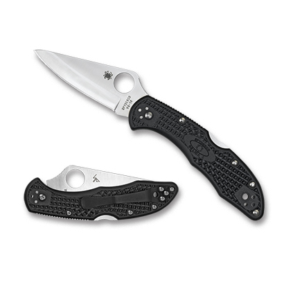 Spyderco  C11SBK VG-10钢  FRN尼龙手柄  黑色  675