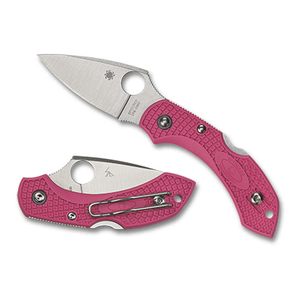 Spyderco  C28FPPNS30V2  CPM S30V钢   FRN尼龙手柄  粉色  720