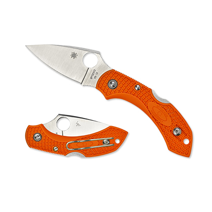 Spyderco  C28POR2  VG-10钢  FRN尼龙手柄  橙色  585