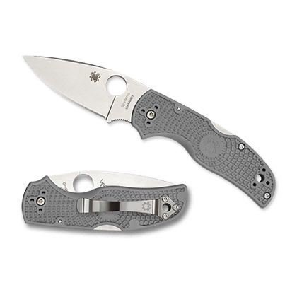 Spyderco  C41PGY5  Maxamet®钢  FRN尼龙手柄   灰色  1440