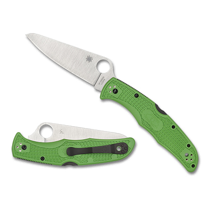 Spyderco  C91FPGR2   LC200N钢    FRN尼龙手柄  绿色  1080