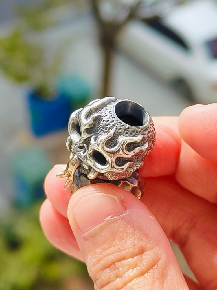 Phase Objects Snake Bead 俄罗斯过去式蛇年限量版刀坠吊坠 1980
