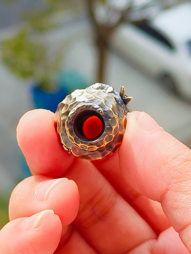 Phase Objects Snake Bead 俄罗斯过去式蛇年限量版刀坠吊坠 1980