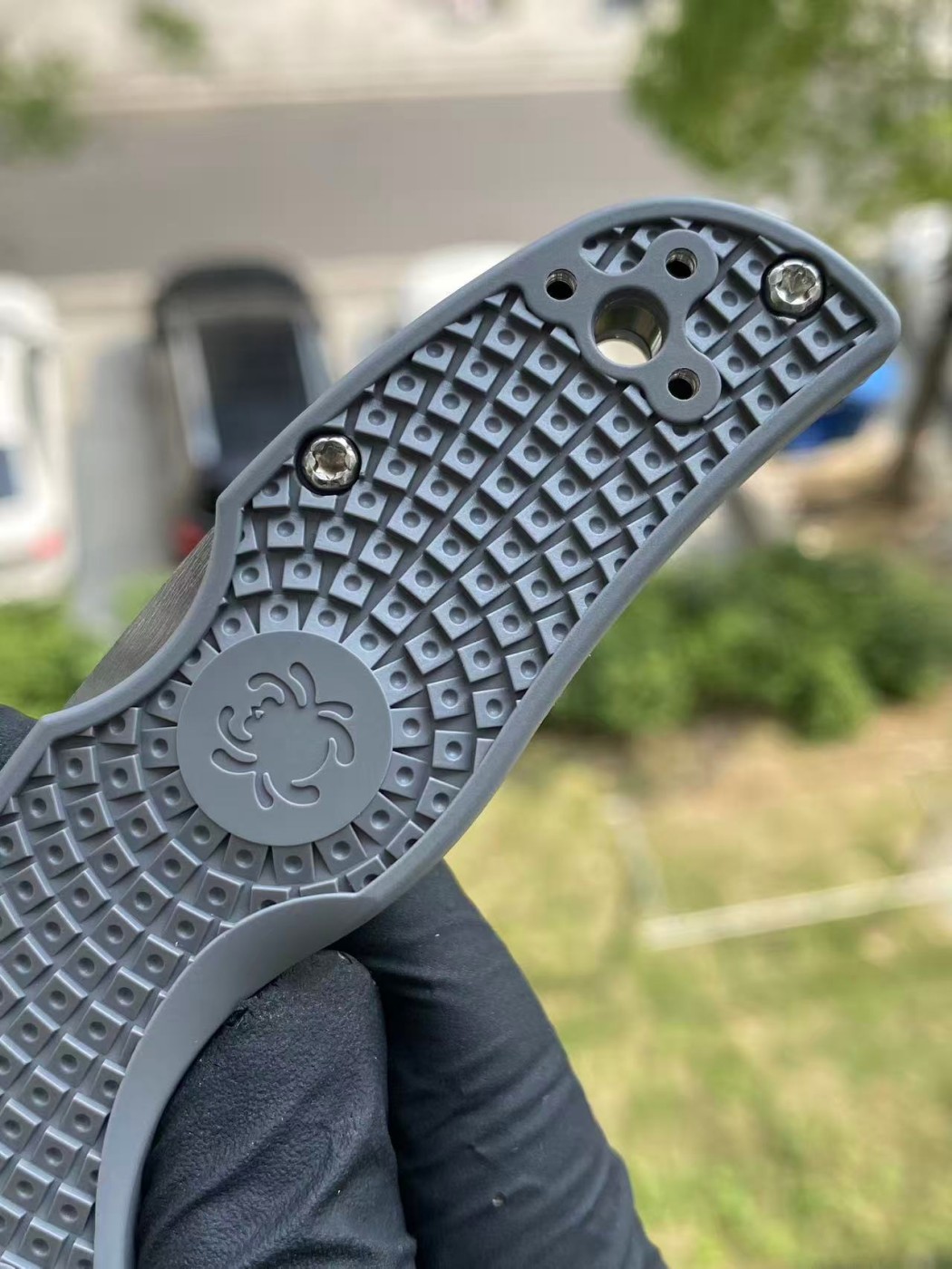 Spyderco  C41PGY5  Maxamet®钢  FRN尼龙手柄   灰色  1440