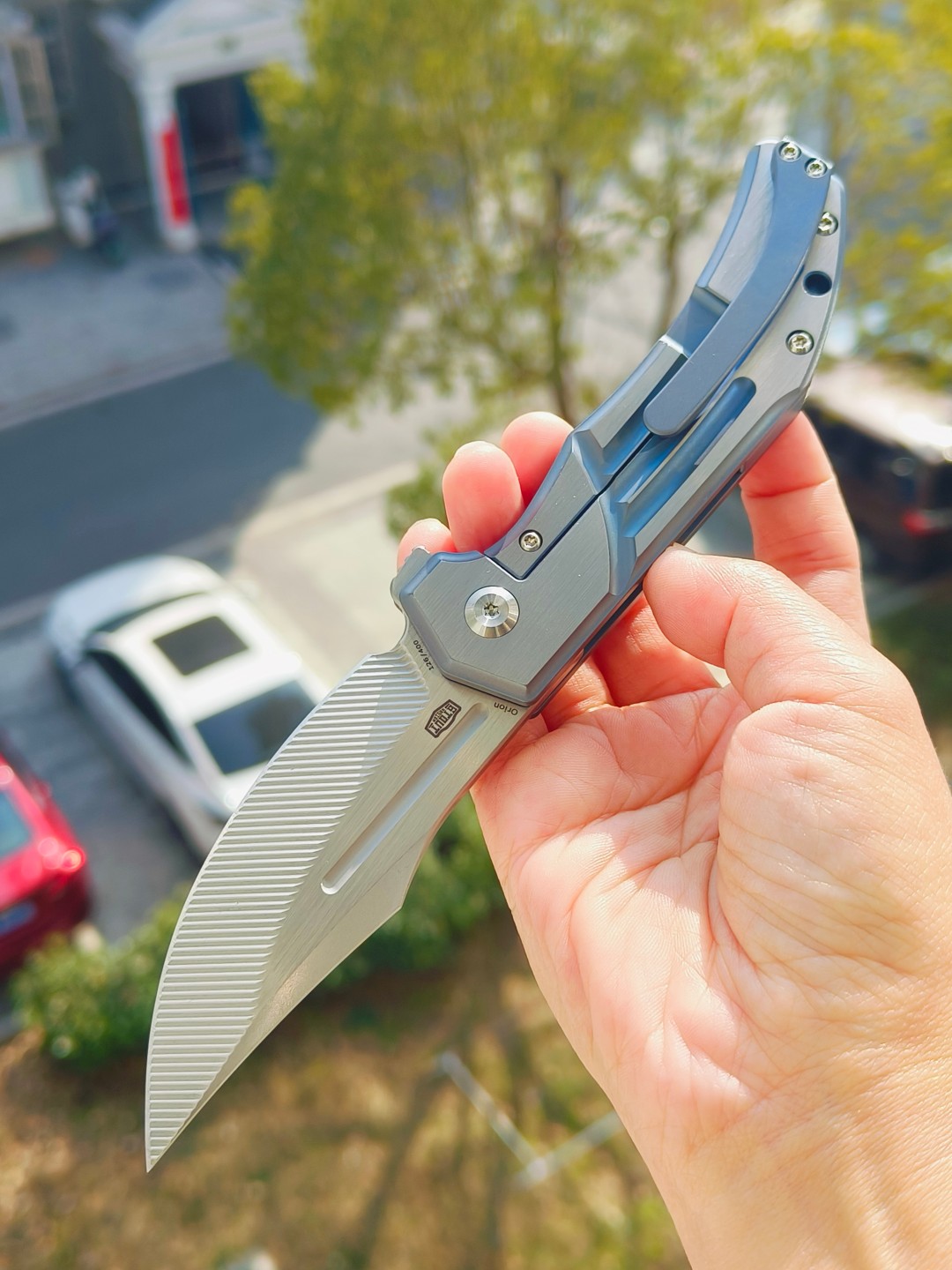 KANSEPT Orion  CPM S35VN钢  钛手柄  K1089B1  1400