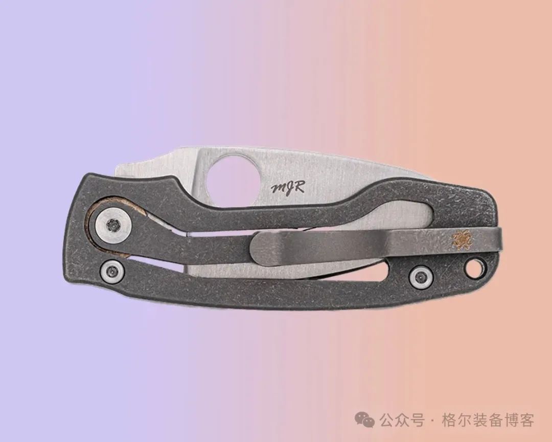 Spyderco 创新的钛合金 EDC 刀 - 装备博客