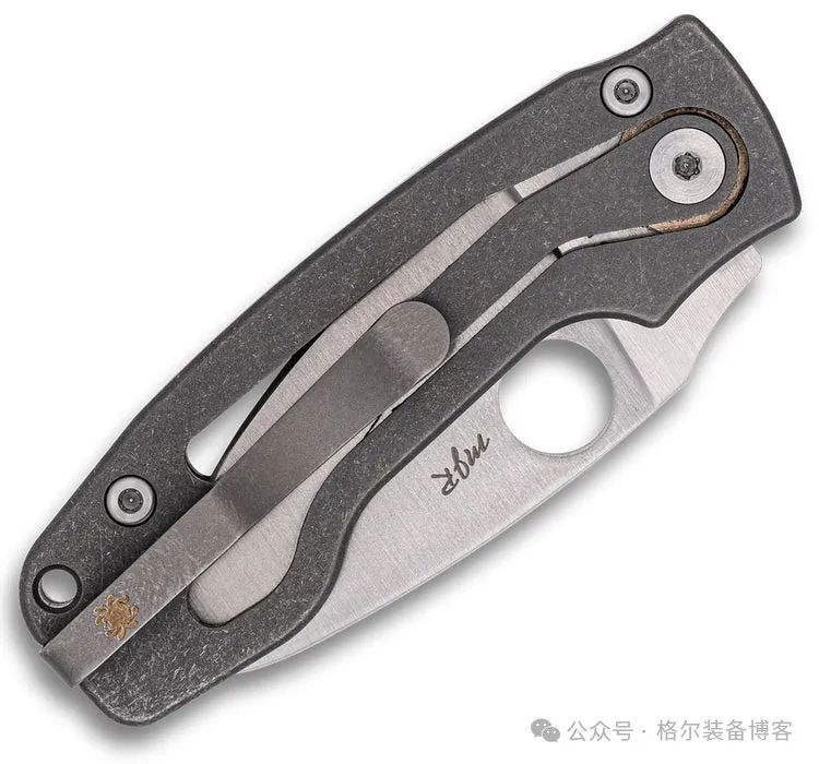 Spyderco 创新的钛合金 EDC 刀 - 装备博客