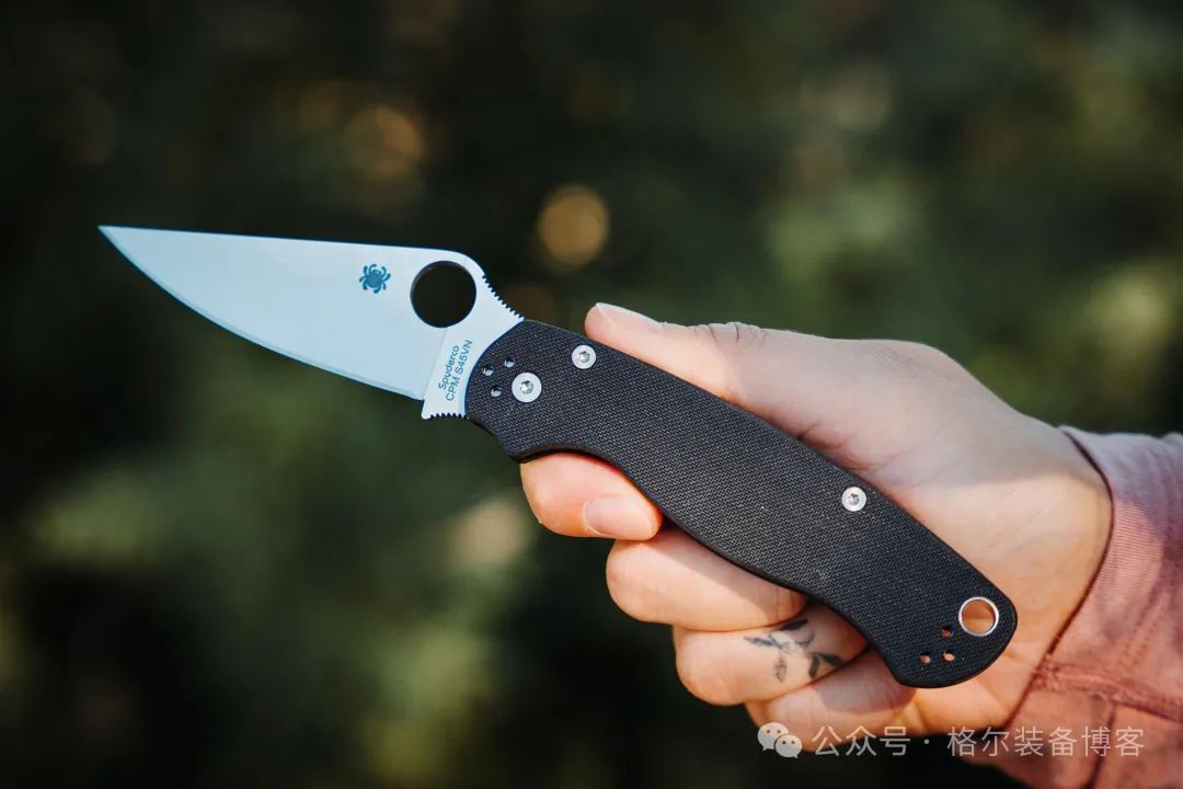 Spyderco C81 测评：战术折刀中的全能战士 - 装备博客