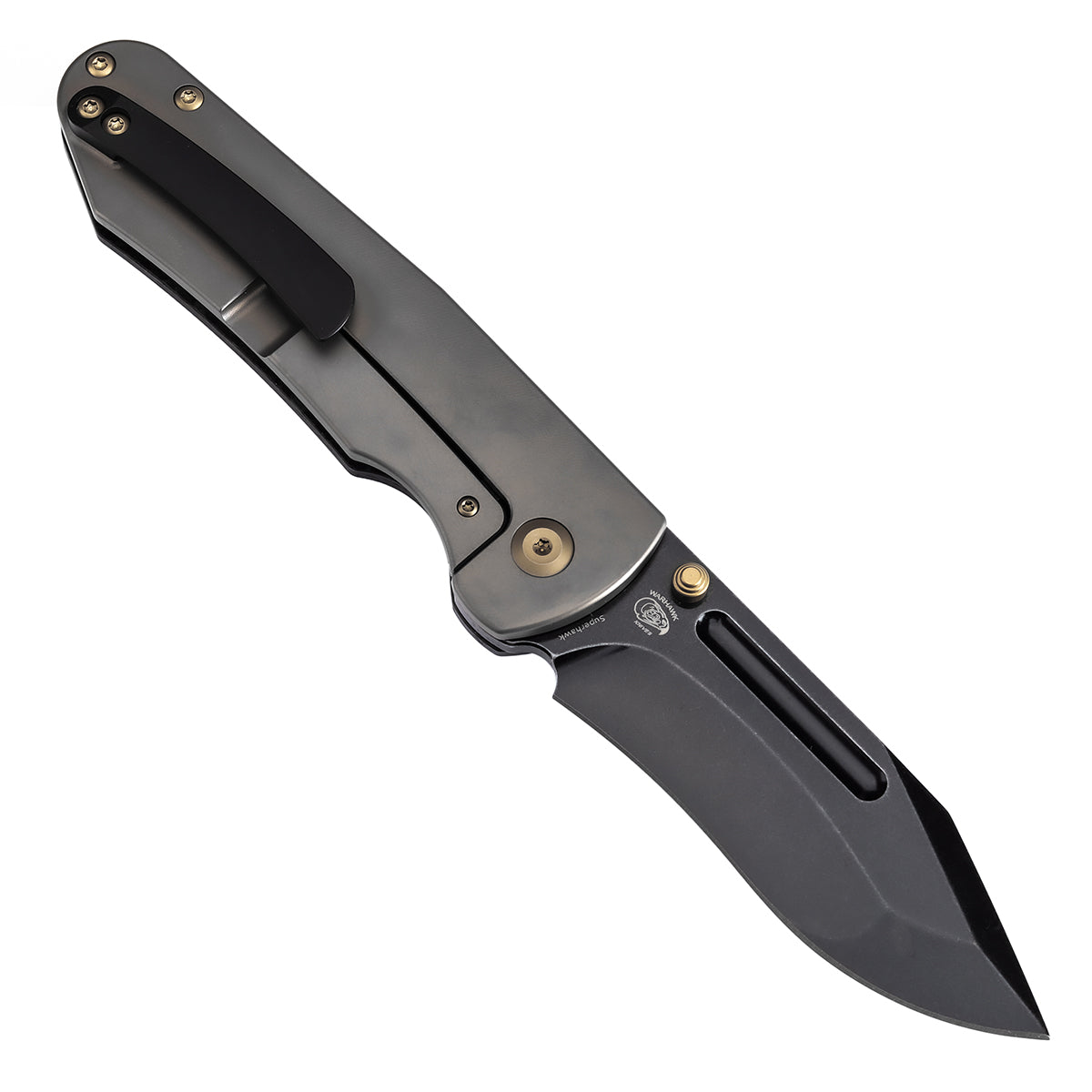 KANSEPT Superhawk CPM S35VN钢    钛+碳纤维手柄  K1084B2  黑色  1780