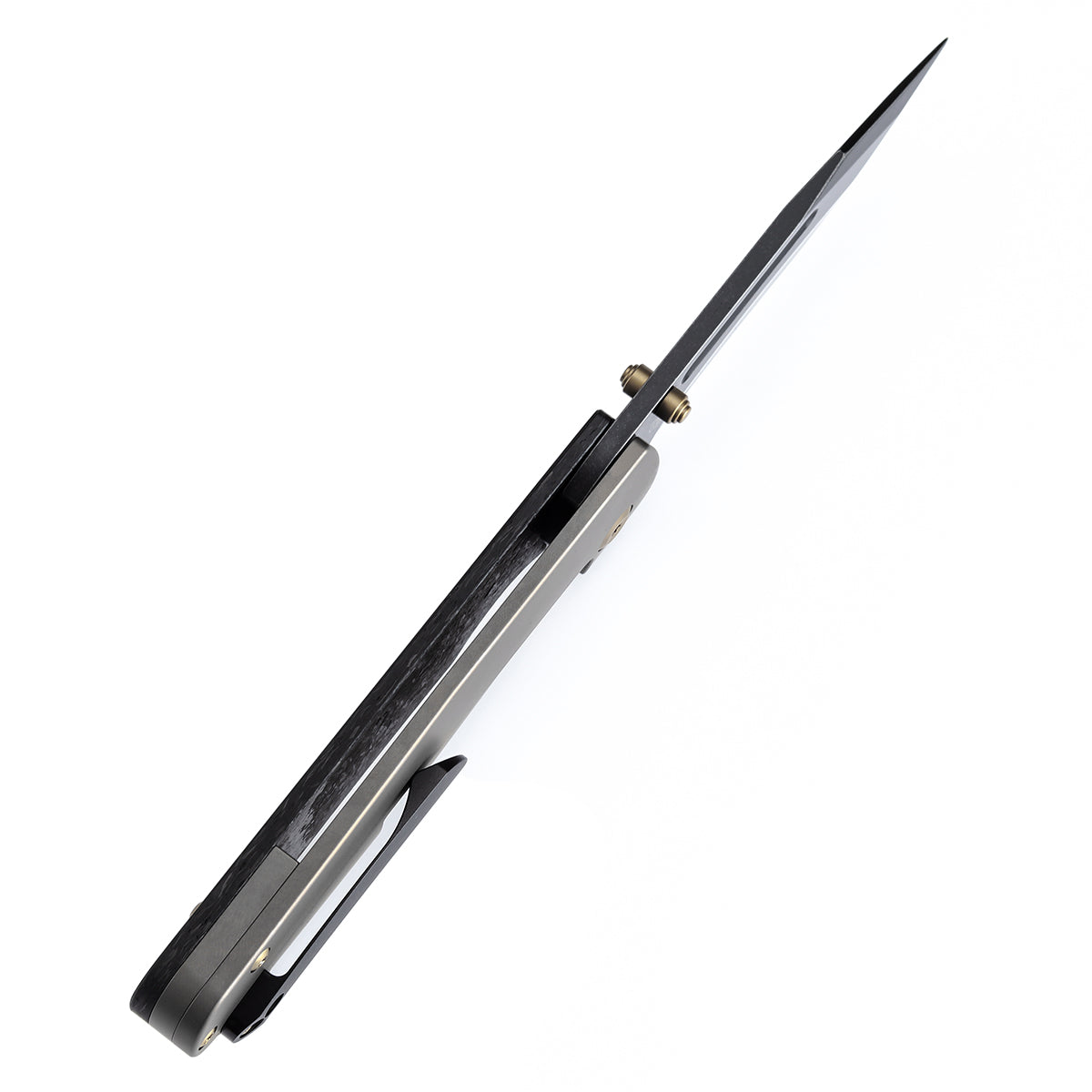 KANSEPT Superhawk CPM S35VN钢    钛+碳纤维手柄  K1084B2  黑色  1780