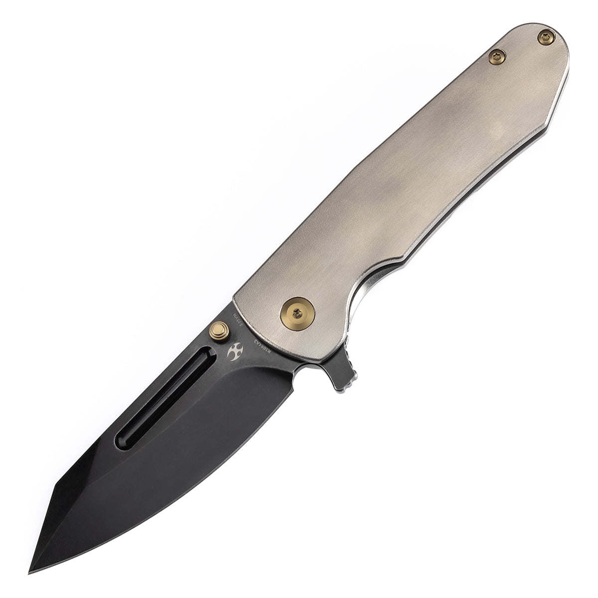 KANSEPT Superhawk   CPM S35VN钢   钛手柄   K1084A2   钛黑金色    1800