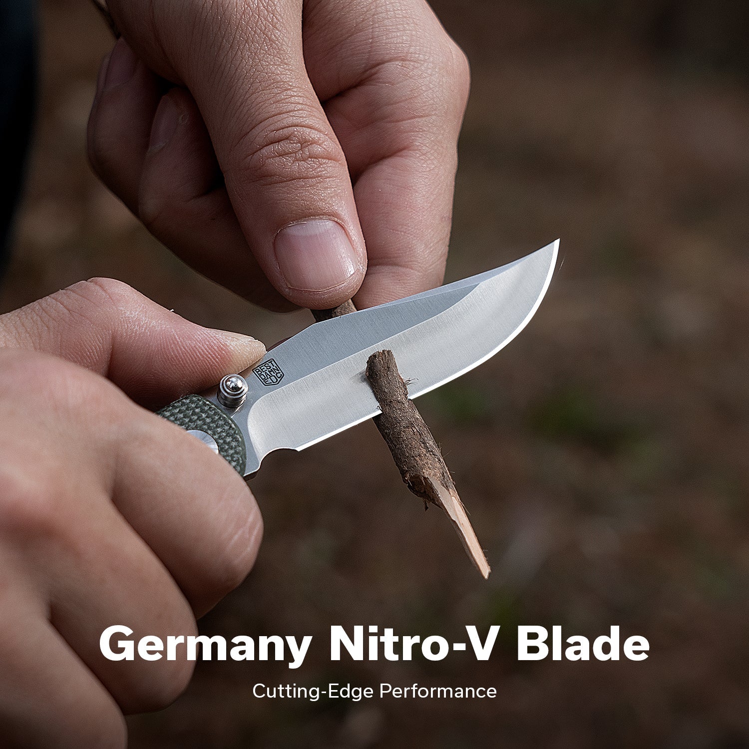 CIVIVI  Clingman   Nitro-V钢  Micarta手柄   C23065-4  绿色   500