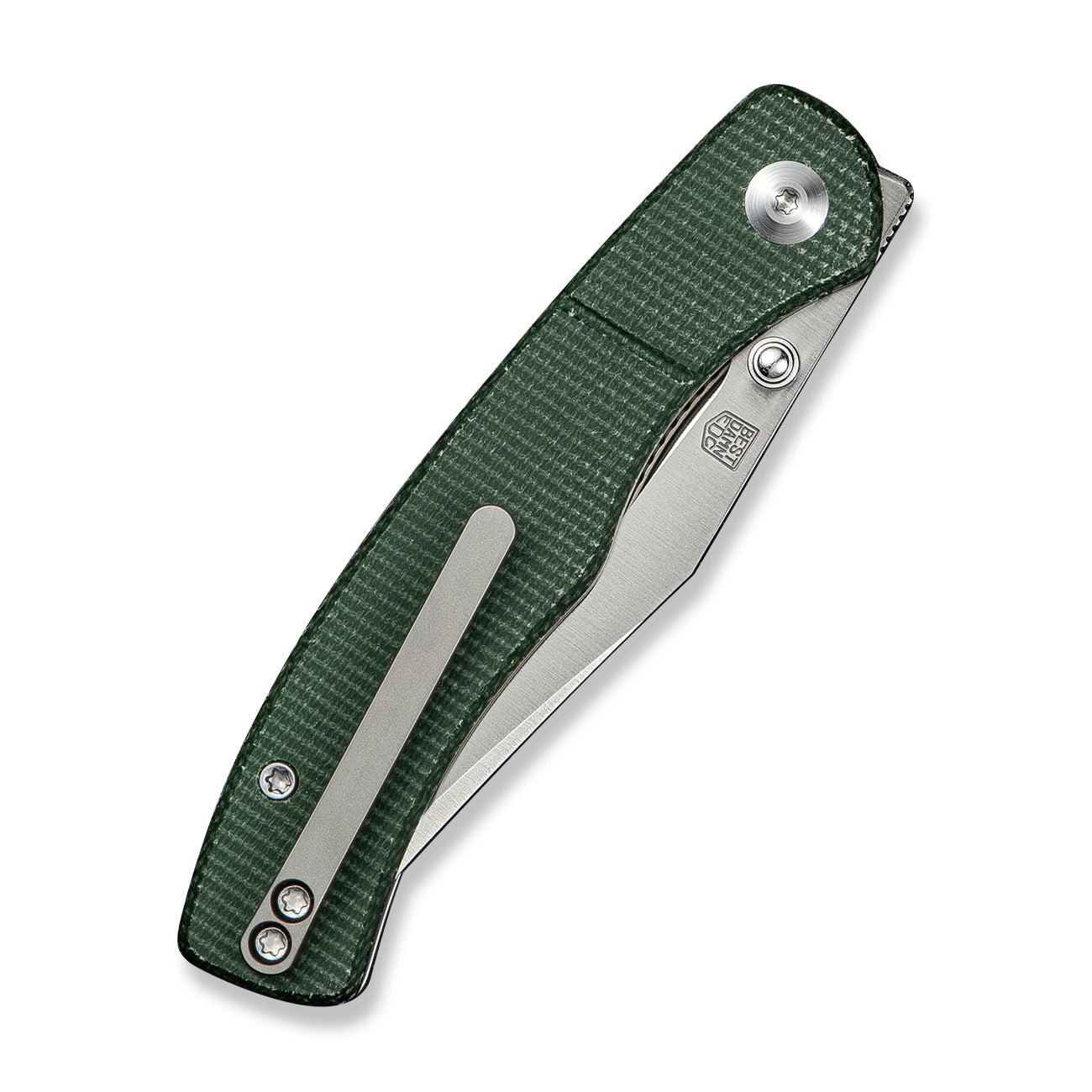 CIVIVI  Clingman   Nitro-V钢  Micarta手柄   C23065-4  绿色   500