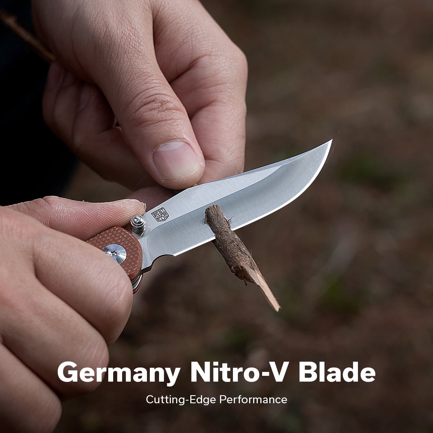 CIVIVI   Clingman   Nitro-V钢  Micarta手柄  C23065-3   棕色   500