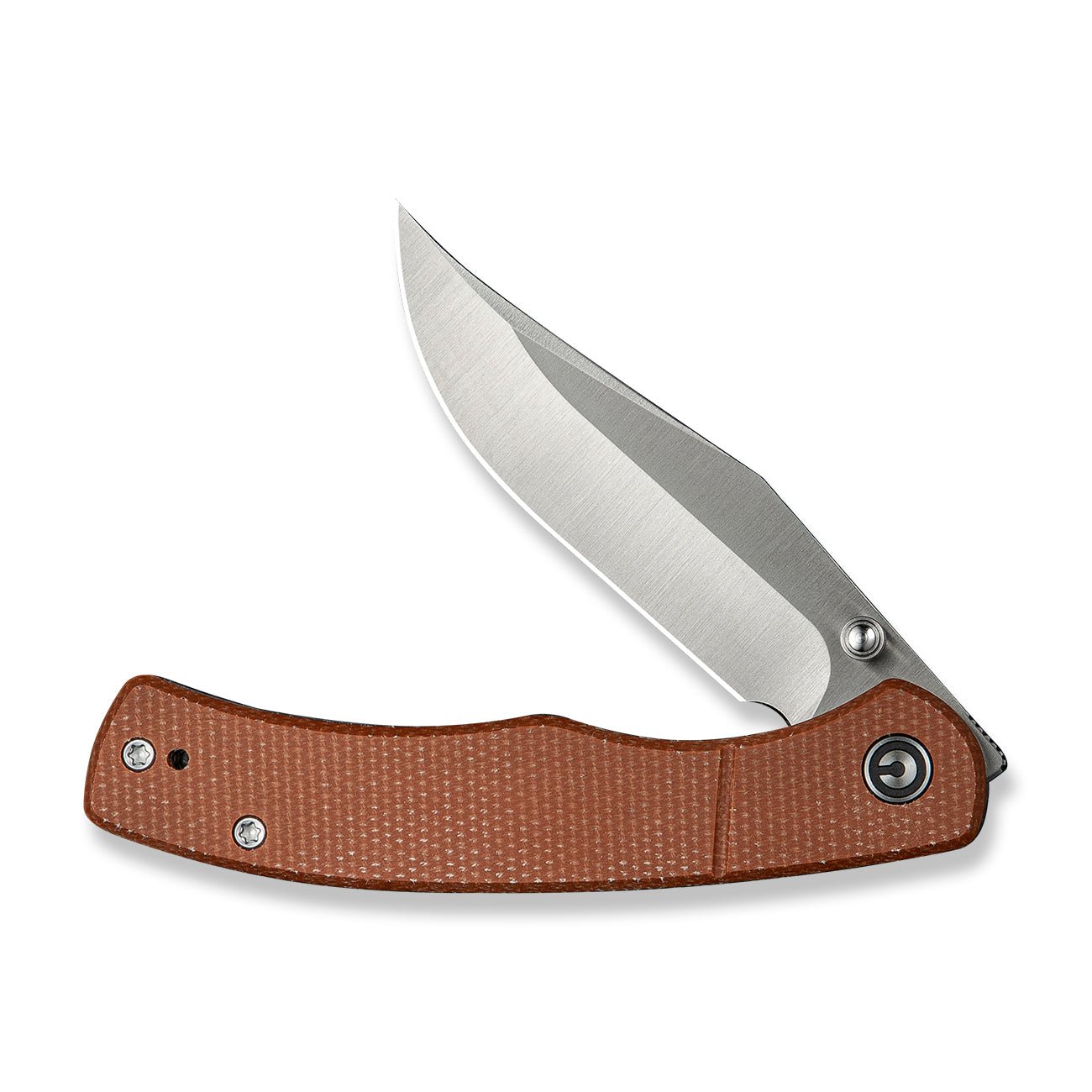 CIVIVI   Clingman   Nitro-V钢  Micarta手柄  C23065-3   棕色   500