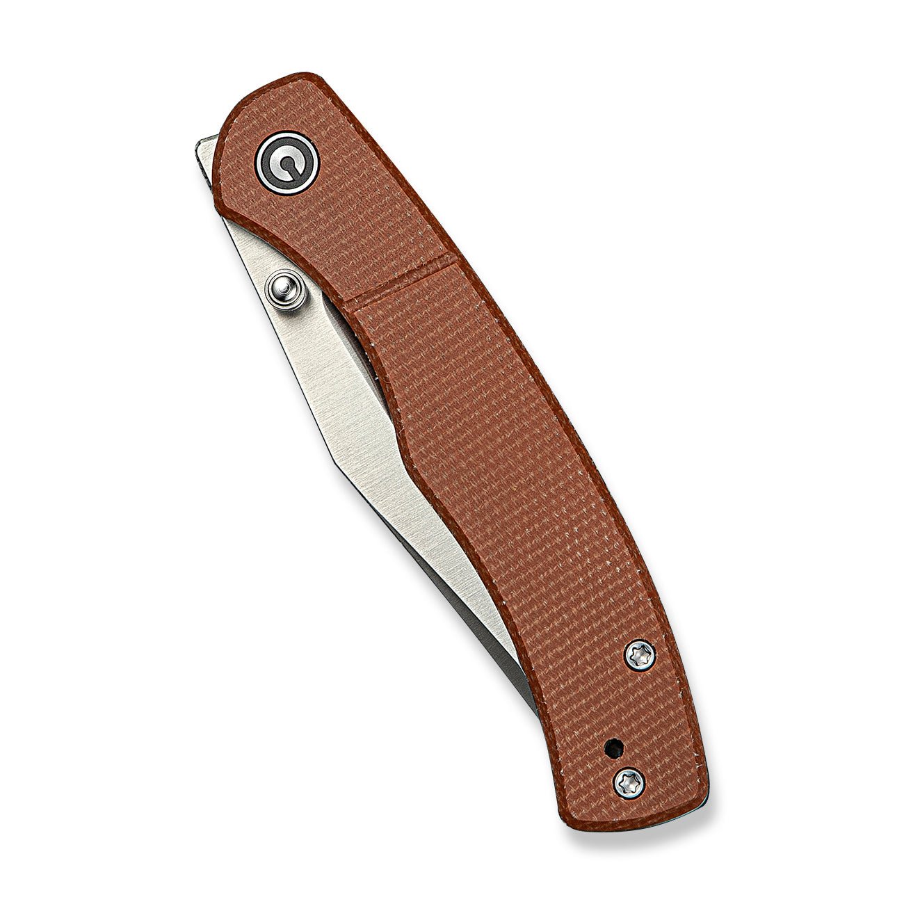 CIVIVI   Clingman   Nitro-V钢  Micarta手柄  C23065-3   棕色   500