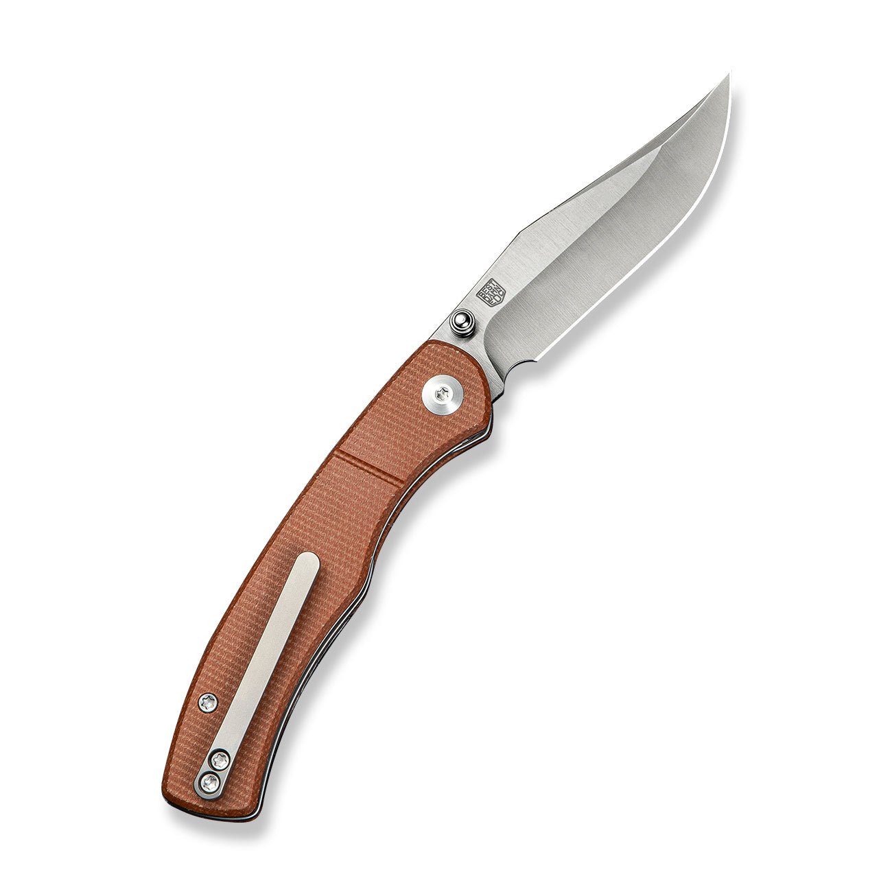 CIVIVI   Clingman   Nitro-V钢  Micarta手柄  C23065-3   棕色   500